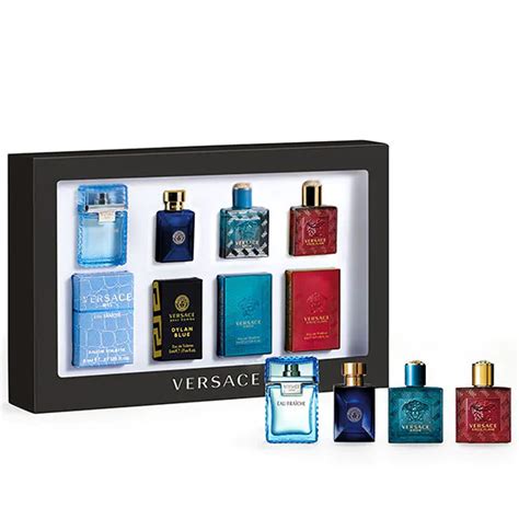 versace man gift|men's miniature aftershave gift set.